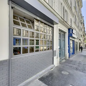 Appartement Bright Charming Modern Studio By Dreamy Canal St Martin 10eme Metro Goncourt, Paris